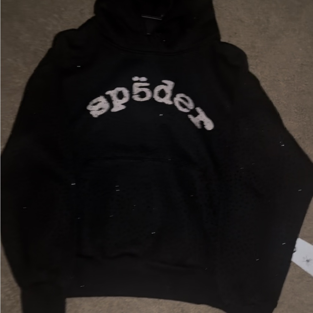 Black Sp5der Hoodie